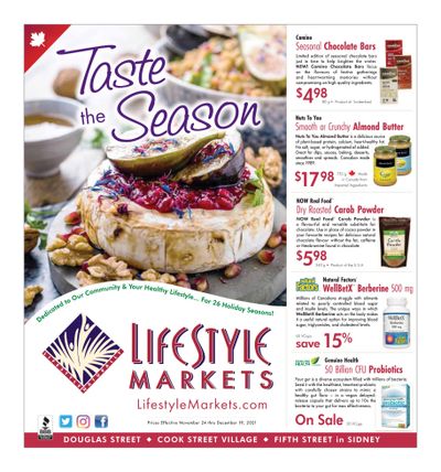 Lifestyle Markets Flyer November 24 to December 19