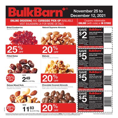Bulk Barn Flyer November 25 to December 12
