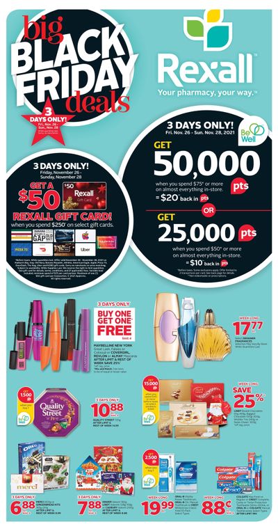 Rexall (West) Flyer November 26 to December 2