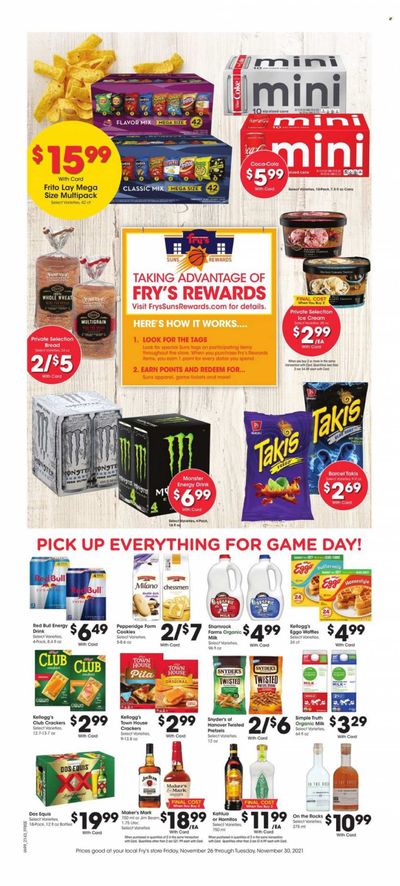 Fry’s (AZ) Weekly Ad Flyer November 25 to December 2