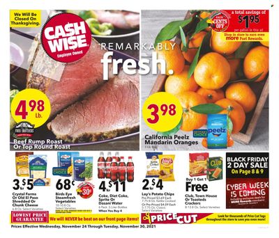 Cash Wise (MN, ND) Weekly Ad Flyer November 25 to December 2