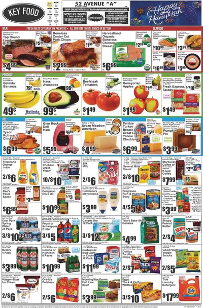 Key Food (NY) Weekly Ad Flyer November 25 to December 2