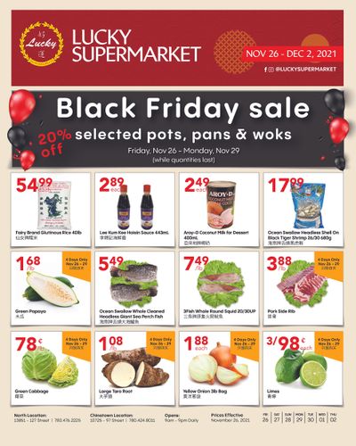 Lucky Supermarket (Edmonton) November 26 to December 2