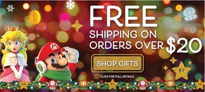 Nintendo Store Canada Black Friday 2021 Sale: FREE Shipping with $20 Order + More Offers