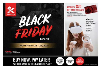 Canex Black Friday Flyer November 26 to 29, 2021
