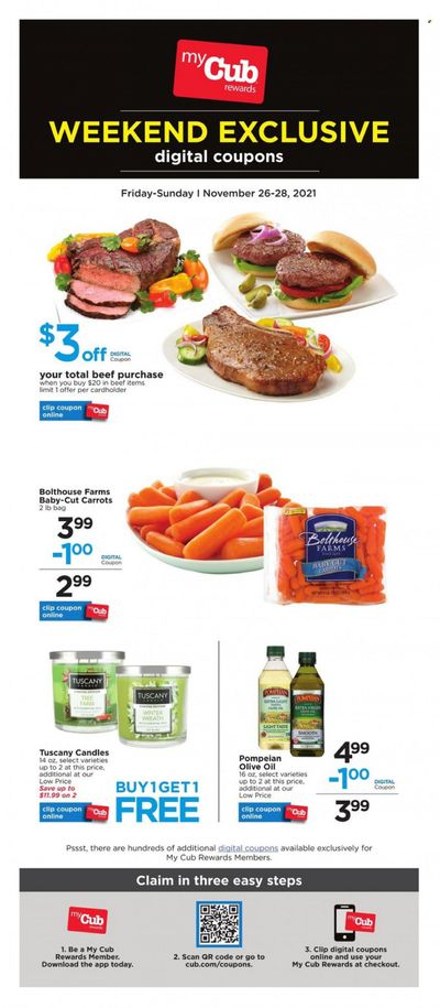 Cub Foods (MN) Weekly Ad Flyer November 26 to December 3 Cub Foods (MN) Weekly Ad Flyer November 26 to December 3