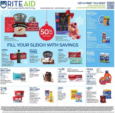 RITE AID Weekly Ad Flyer November 26 to December 3