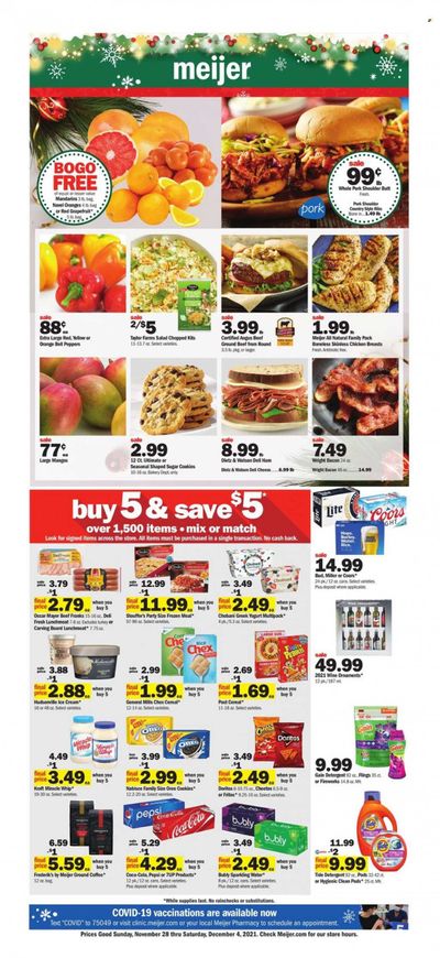 Meijer (IL) Weekly Ad Flyer November 26 to December 3