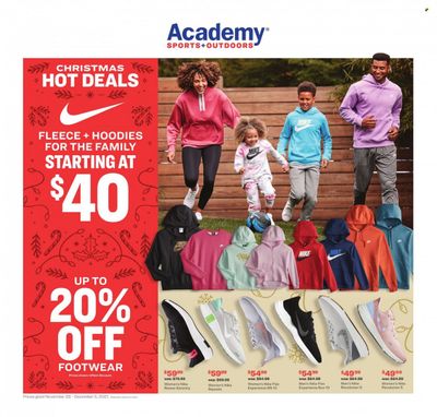 Academy Sports (AL, AR, GA, LA, MO, NC, SC, TN, TX) Weekly Ad Flyer November 27 to December 4