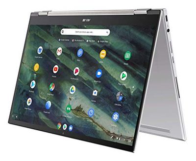 ASUS Chromebook Flip C436 2-in-1 Laptop, 14" Touchscreen FHD 4-Way NanoEdge, Intel Core i3-10110U, 128GB PCIe SSD, Fingerprint, Backlit KB, Wi-Fi 6, Chrome OS, Magnesium-Alloy, Silver, C436FA-DS388T $913.63 (Reg $1057.52)
