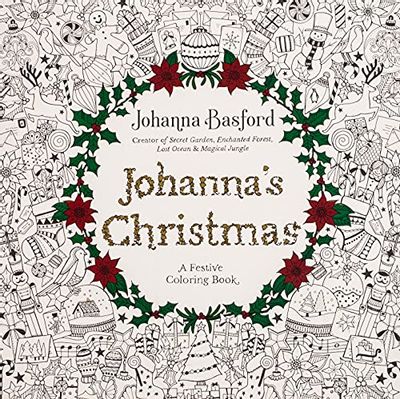 Johanna's Christmas: A Festive Coloring Book for Adults $10.04 (Reg $20.00)