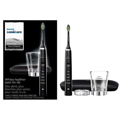 Philips Sonicare DiamondClean Classic Rechargeable Electric Toothbrush, HX9351/57, Black $134.95 (Reg $199.95)