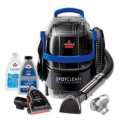Bissell 2891B SpotClean Professional Portable Carpet And Upholstery Deep Cleaner With Full-Sized 5.9 Amp, 5Ft Hose With 3" Tough Stain Brush, 3-In-1 Stair And Hydro-Rinse self-Cleaning Tools $139.99 (Reg $199.99)