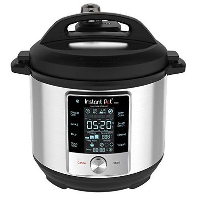 Instant Pot Max 6 Quart Multi-Use Electric Pressure Cooker with 15psi Pressure Cooking, Sous Vide, Auto Steam Release Control and Touch Screen $159.85 (Reg $199.98)