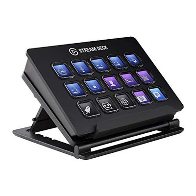 Corsair Elgato Stream Deck - Live Content Creation Controller with 15 customizable LCD keys, for Windows 10 and macOS 10.11 $179.99 (Reg $199.99)