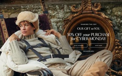 Banana Republic Canada Cyber Monday 2021 Online Sale *LIVE*: Save 50% Off Everything + FREE Shipping