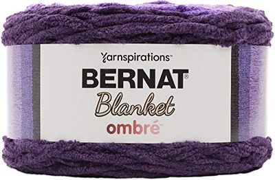 Bernat 16103636004 Blanket Ombre Yarn, Eggplant $9.87 (Reg $14.38)