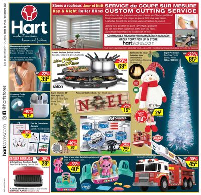 Hart Stores Flyer December 1 to 7