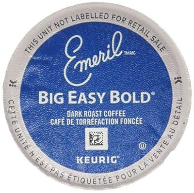 Emeril's Big Easy Bold, Rainforest Alliance, Dark Roast Coffee, 24 count $11.54 (Reg $16.49)
