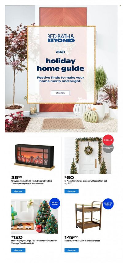 Bed Bath & Beyond Weekly Ad Flyer November 29 to December 6