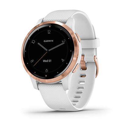 Garmin Vivoactive 4S, Smaller-Sized GPS Smartwatch, Features Music, Body Energy Monitoring, Animated Workouts, Pulse Ox Sensors $239.99 (Reg $479.99)