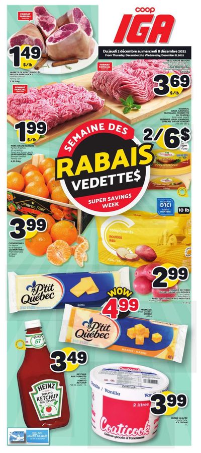 Coop IGA Flyer December 2 to 8