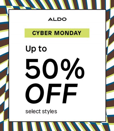Aldo Canada Cyber Monday Sale: Save Up to 50% OFF Many Styles + FREE Shipping