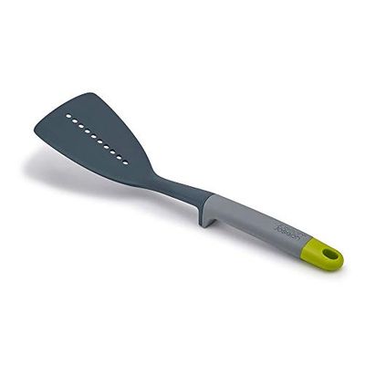 Joseph Joseph Elevate Nylon Slotted Turner with Integrated Tool Rest, One-Size, Gray/Green $10.49 (Reg $13.99)