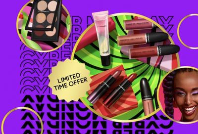 MAC Cosmetics Canada Cyber Monday Deals: Save 40% OFF Eye & Lip + Up to 40% OFF Sitewide + More