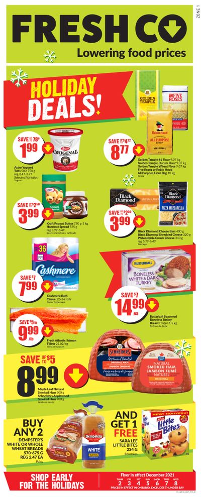 FreshCo (ON) Flyer December 2 to 8