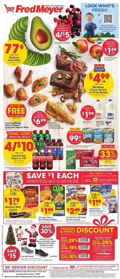 Fred Meyer Weekly Ad Flyer November 30 to December 7