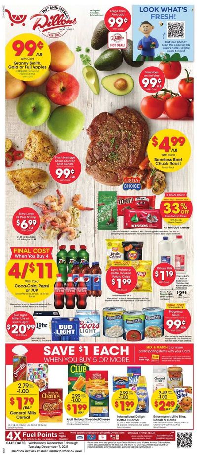 Dillons (KS) Weekly Ad Flyer November 30 to December 7