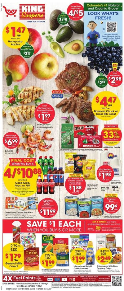 King Soopers (CO) Weekly Ad Flyer November 30 to December 7