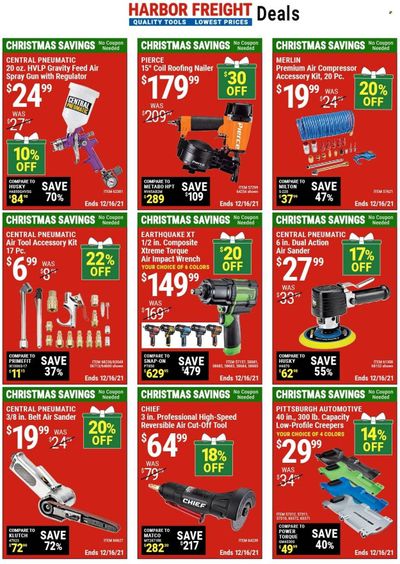 Harbor Freight Weekly Ad Flyer November 30 to December 7