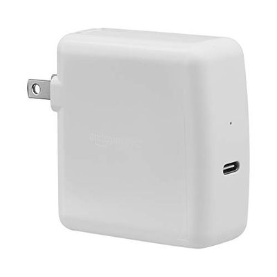 AmazonBasics 65W One-Port USB-C 3.0 Wall Charger for Laptops, Tablets and Phones - White $36.67 (Reg $42.92)