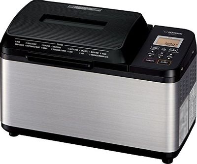 ZOJI BB-PDC20BA Home Bakery Virtuoso Plus Breadmaker, 2 lb. loaf of bread, Stainless Steel / Black $360.36 (Reg $469.26)