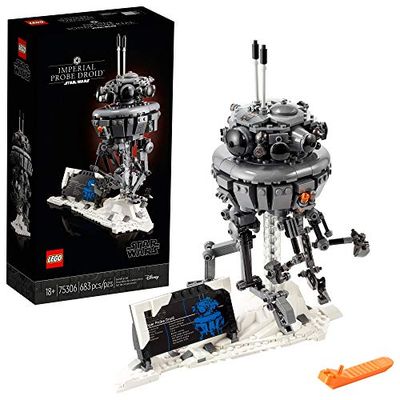 LEGO Star Wars Imperial Probe Droid 75306 Collectible Building Toy, New 2021 (683 Pieces) $49 (Reg $79.99)