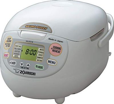 Zojirushi NS-ZCC18 10 cup Neuro Fuzzy Rice Cooker and Warmer In Premium White $233.99 (Reg $259.99)
