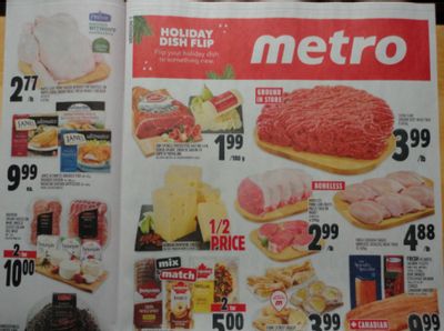 Ontario Flyer Sneak Peeks: Metro And Walmart December 2nd – 10th