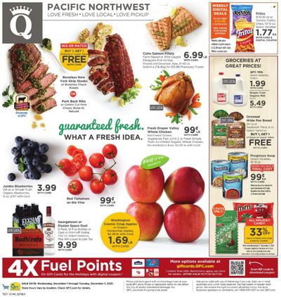 QFC (WA) Weekly Ad Flyer November 30 to December 7
