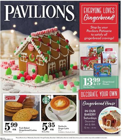 Pavilions (CA) Weekly Ad Flyer November 30 to December 7