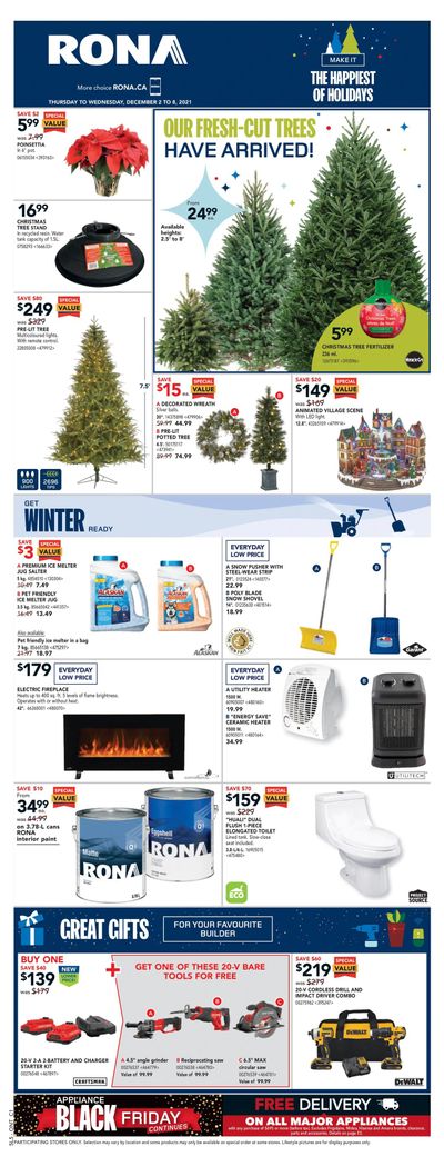 Rona (ON) Flyer December 2 to 8