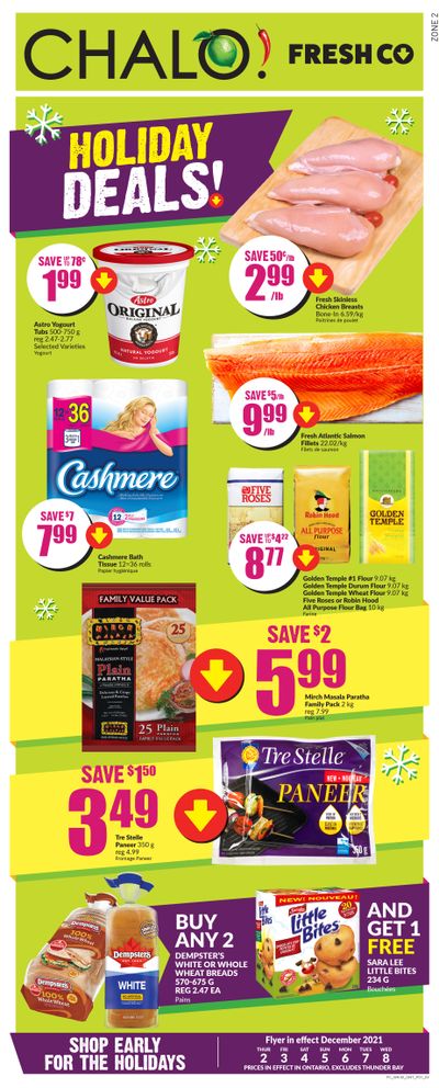 Chalo! FreshCo (ON) Flyer December 2 to 8