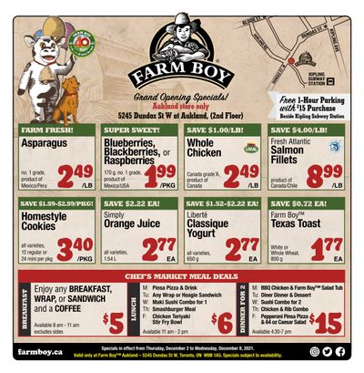 Farm Boy (Aukland) Flyer December 2 to 8