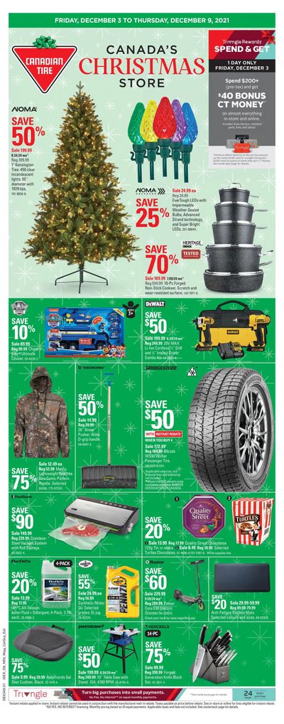 Canadian Tire (ON) Flyer December 3 to 9