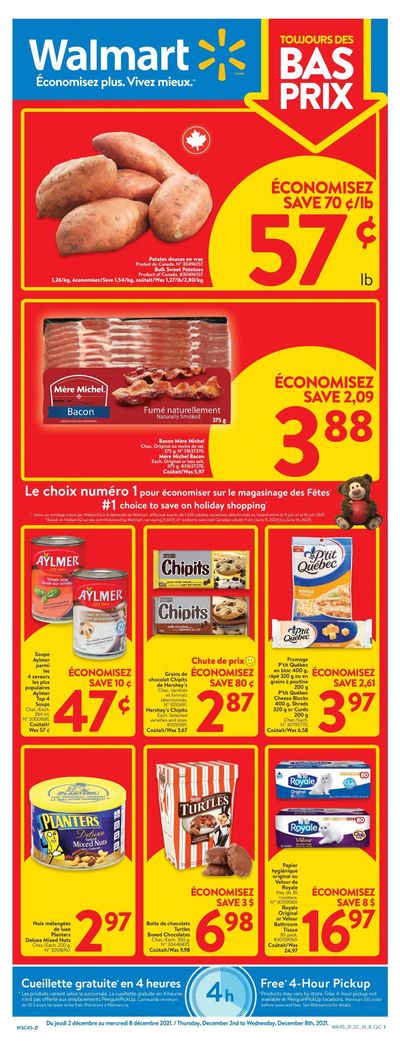 Walmart (QC) Flyer December 2 to 8