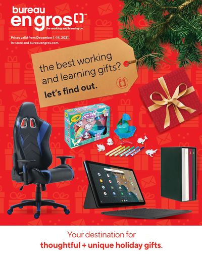 Bureau En Gros Gift Guide December 1 to 14