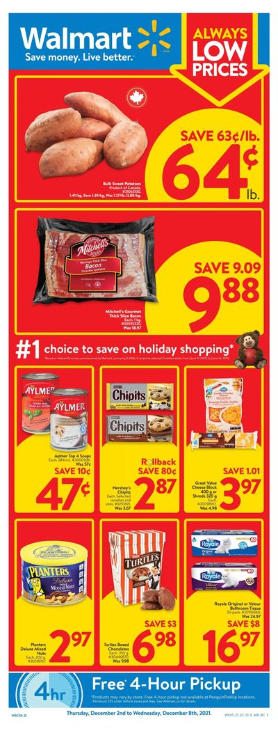 Walmart (West) Flyer December 2 to 8