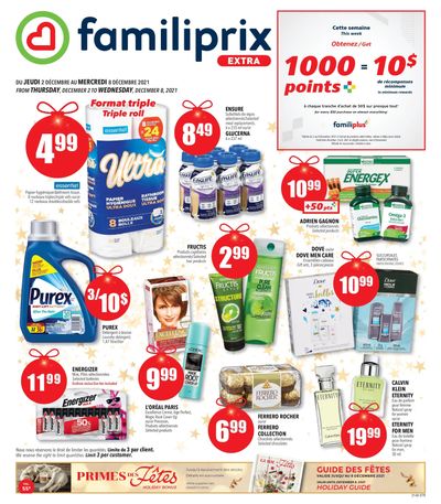 Familiprix Extra Flyer December 2 to 8