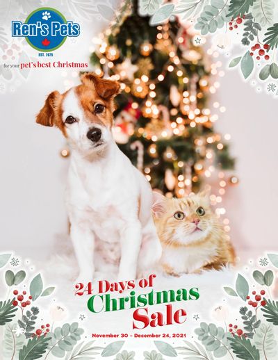 Pen's Pets Depot 24 Days of Christmas Sale Flyer November 30 to December 24